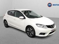 Used Nissan Pulsar Tekna 116 HP (85 kW) 2017 White Hatchback