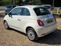 Used Fiat 500 Lounge 69 HP (50 kW) 2016 White Hatchback