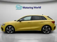 Used Audi A3 Sportback S-Line 150 HP (110 kW) 2021 Yellow Hatchback
