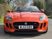 Used Jaguar F-Type S 380 HP (279 kW) 2013 Orange Cabriolet
