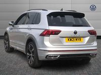 Used VW Tiguan R-line 150 HP (110 kW) 2021 Silver SUV