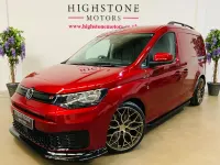 New VW Caddy Pro 2026 Red MPV