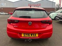 Used Vauxhall Astra SRi 150 HP (110 kW) 2016 Red Hatchback