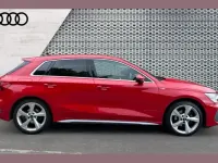 Used Audi A3 S-Line 147 HP (108 kW) 2023 Red Sedan