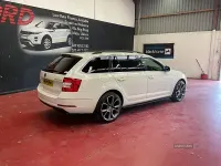 Used Skoda Octavia SE Technology 115 HP (84 kW) 2018 White Estate