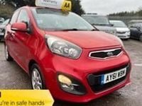 Used Kia Picanto 85 HP (62 kW) 2011 Red Hatchback