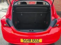Used Vauxhall Corsa 75 HP (55 kW) 2018 Red Hatchback