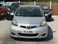 Used Toyota Aygo 67 HP (49 kW) 2011 Silver Hatchback