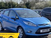 Used Ford Fiesta Zetec 96 HP (70 kW) 2011 Blue Hatchback