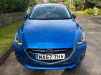 Begagnad Mazda 2 2017 Blå Halvkombi