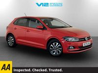 Used VW Polo Active 95 HP (69 kW) 2021 Red Hatchback