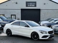 Used Mercedes CLA220 AMG line 2017 White Sedan