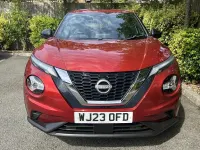 Used Nissan Juke N-Connecta 114 HP (83 kW) 2023 Red SUV