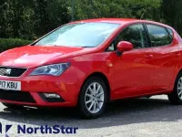 Used Seat Ibiza SE Technology 75 HP (55 kW) 2017 Red Hatchback