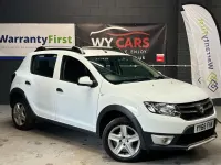 Begagnad Dacia Sandero Ambiance 90 HK (66 kW) 2016 Vit Halvkombi