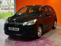 Used Citroën C3 PureTech 82 HP (60 kW) 2015 Black Hatchback