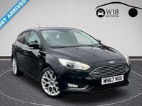 Used Ford Focus Titanium X 125 HP (91 kW) 2017 Black Hatchback