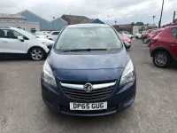 Used Vauxhall Meriva 100 HP (73 kW) 2015 Blue MPV