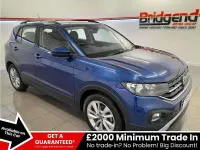 Used VW T-Cross SE 110 HP (80 kW) 2022 Blue SUV