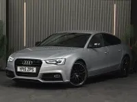 Used Audi A5 Sportback Black Edition 2015 Silver Hatchback