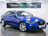 Used Jaguar XE Portfolio 250 HP (183 kW) 2017 Blue Sedan