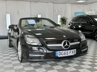 Used Mercedes SLK250 AMG 204 HP (150 kW) 2015 Black Cabriolet