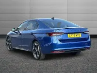 Used Skoda Superb SportLine 150 HP (110 kW) 2025 Cobalt blue metallic Hatchback