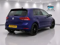 Used VW Golf VII R-line 150 HP (110 kW) 2019 Blue Hatchback