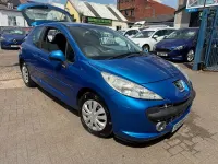 Used Peugeot 207 2008 Blue Hatchback