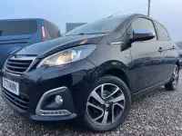 Begagnad Peugeot 108 Collection 2021 Svart Halvkombi