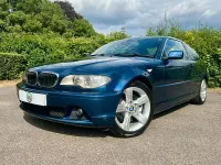 Used BMW 330 Cabriolet 2004 Blue Cabriolet