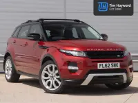 Used Land Rover Range Rover evoque Dynamic 190 HP (139 kW) 2013 Red SUV