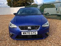 Used Seat Ibiza FR 95 HP (69 kW) 2020 Blue Hatchback