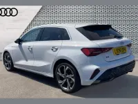New Audi A3 S-Line 113 HP (83 kW) 2026 White Hatchback