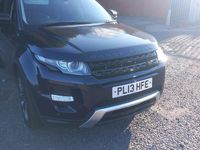 Used Land Rover Range Rover evoque Dynamic 190 HP (139 kW) 2013 Blue SUV