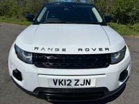 Begagnad Land Rover Range Rover evoque Pure 2012 Vit SUV