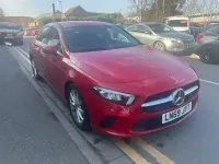 Used Mercedes A180 Premium 116 HP (85 kW) 2019 Red Sedan