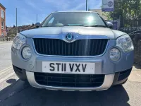 Used Skoda Yeti SE 105 HP (77 kW) 2011 Blue SUV