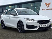 Used Cupra Leon 150 HP (110 kW) 2023 Glacial white Estate