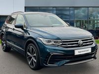 Used VW Tiguan R-line 150 HP (110 kW) 2021 Blue SUV