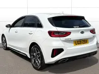 Used Kia Ceed GT-Line 136 HP (100 kW) 2021 White Hatchback