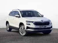 Used Skoda Karoq SE L 150 HP (110 kW) 2025 Moon white metallic SUV