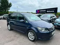 Used VW Touran SE 140 HP (102 kW) 2010 Blue MPV