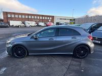 Used Mercedes A200 AMG line 136 HP (100 kW) 2017 Grey Hatchback