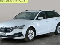 Begagnad Skoda Octavia SE Technology 110 HK (80 kW) 2022 Vit Kombi