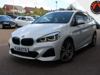 Used BMW 225 Active Tourer M Sport 224 HP (164 kW) 2018 White MPV