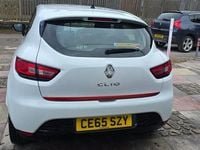 Used Renault Clio IV Dynamique 2015 White Hatchback