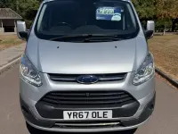 Used Ford Transit Custom Limited 170 HP (125 kW) 2017 Silver Van