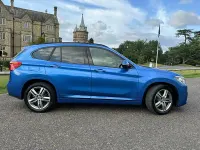 Used BMW X1 M Sport 150 HP (110 kW) 2019 Estoril blue SUV