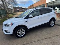Used Ford Kuga Titanium 150 HP (110 kW) 2017 White SUV